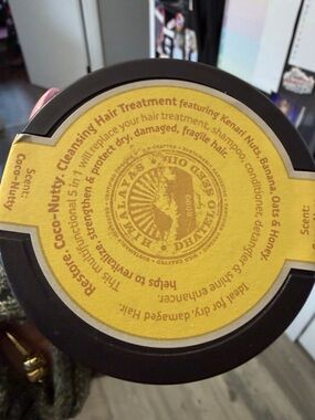Tweak’d By Nature Oil Restorative Coco-Nutty Hair Treatment - Yellow Label